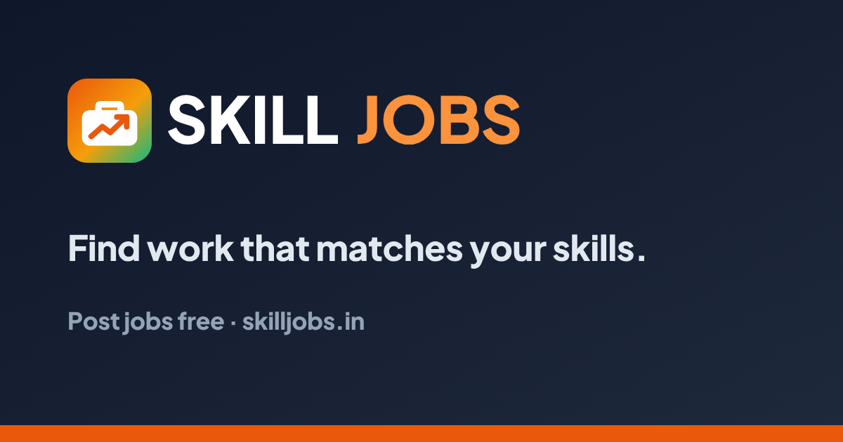 World Skill Components Companies hiring on SKILL JOBS — Browse verified employers